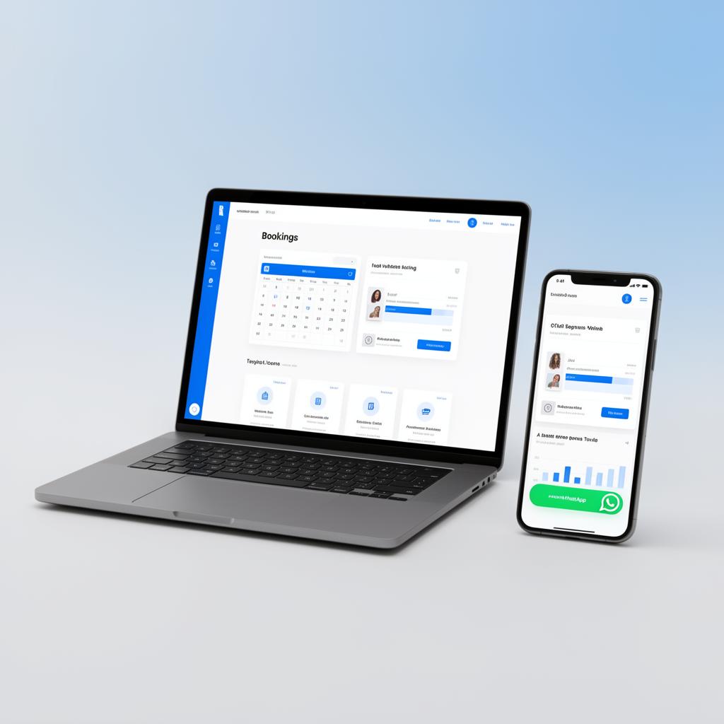 Modern website design preview